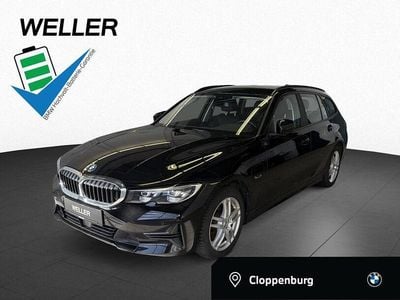 Gebraucht BMW 320e Advantage 204 PS (150 kW) 2022 Bmw 320e touring aut. advantag (schwarz) Kombi