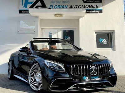 gebraucht Mercedes S63 AMG S 63 AMGAMG 4MATIC CABRIOLET*FACELIFT*22 ZOLL
