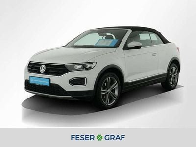 Gebraucht VW T-Roc Cabriolet Style 150 PS (110 kW) 2020 Weiß Cabrio