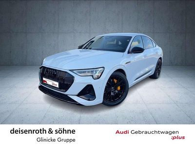 Gebraucht Audi e-tron S-Line 230 kW (313 PS) 2022 Gletscherweiß metallic SUV