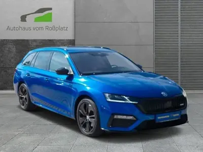 Gebraucht Skoda Octavia RS 200 PS (147 kW) 2021 Blau Kombi