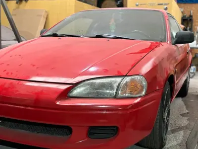 Gebraucht Toyota Paseo 90 PS (66 kW) 1996 Rot Coupé
