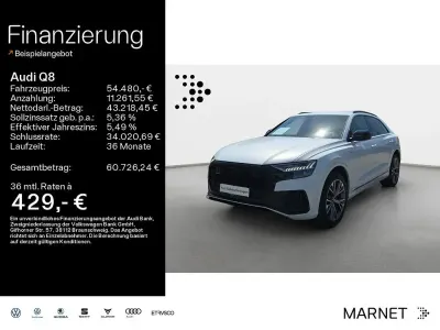Gebraucht Audi Q8 S-Line 286 PS (210 kW) 2023 Gelb SUV