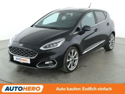 Używany Ford Fiesta Vignale 101 KM (74 kW) 2019 Czarny Sedan/Limuzyna