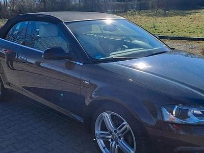 Gebraucht Audi A3 Cabriolet S-Line 160 PS (117 kW) 2011 Schwarz Cabrio