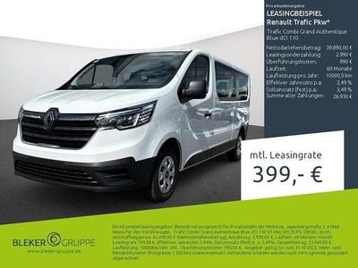 Gebraucht Renault Trafic Authentique 110 PS (80 kW) 2025 Gletscher weiss Van / Kleinbus