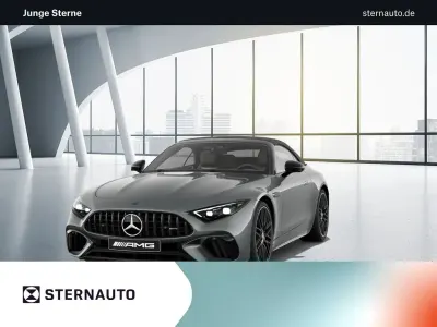 Gebraucht Mercedes SL55 AMG AMG 476 PS (350 kW) 2024 Selenitgrau metallic Cabrio