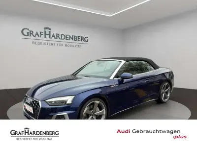 Gebraucht Audi A5 Cabriolet S-Line 265 PS (194 kW) 2021 Blau Cabrio