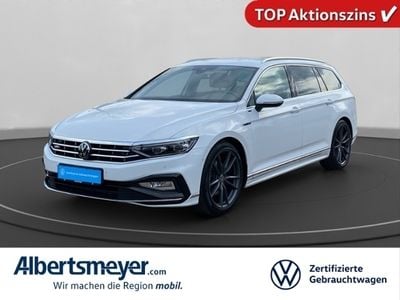 Gebraucht VW Passat R-line Plus 150 PS (110 kW) 2023 Weiß Kombi