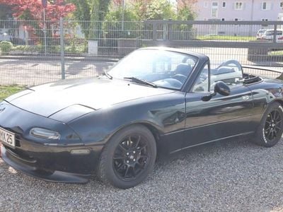 Usata Mazda MX5 90 CV (66 kW) 1998 Nero Cabrio