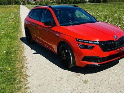 Gebraucht Skoda Kamiq Monte Carlo 150 PS (110 kW) 2023 Rot SUV