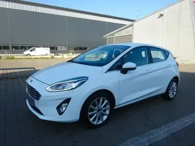 Gebraucht Ford Fiesta Titanium 125 PS (91 kW) 2019 Weiß Kleinwagen