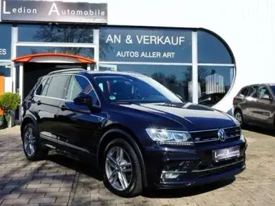 Brugt VW Tiguan R-line 193 HK (141 kW) 2018 Sort SUV