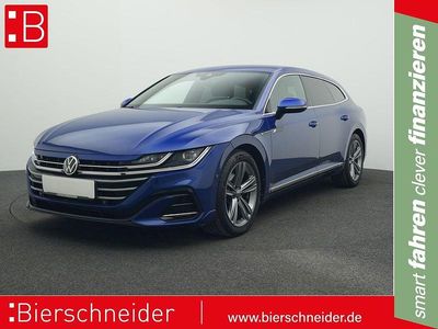 Usata VW Arteon R-line 200 CV (147 kW) 2022 Blu Station wagon