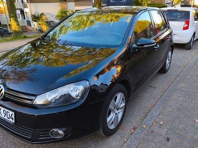 Second-hand VW Golf VI Comfortline 122 CP (89 kW) 2010 Negru Hatchback