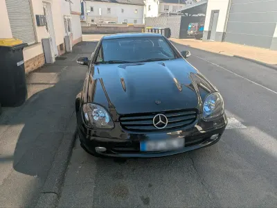 Brugt Mercedes SLK230 197 HK (144 kW) 2001 Sort Cabriolet