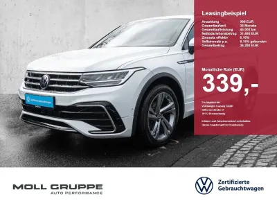 Gebraucht VW Tiguan R-line 150 PS (110 kW) 2023 Pure white SUV