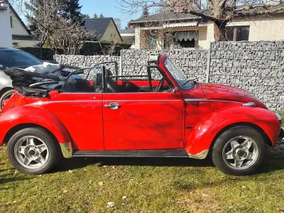 Gebraucht VW Käfer 50 PS (36 kW) 1974 Rot Cabrio