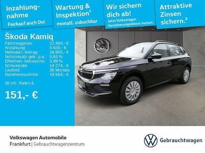 Schwarz Gebraucht 2024 Skoda Kamiq Essence SUV | 22.480 € (Guter Preis)