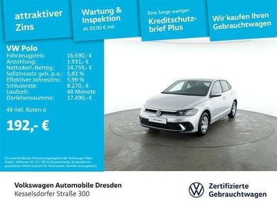 Reflexsilber metallic Gebraucht 2024 VW Polo Limousine | 16.690 € (Superpreis)