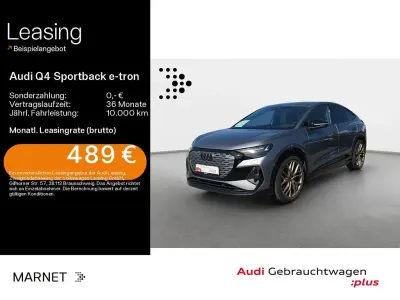 Gebraucht Audi Q4 Sportback e-tron S-Line 219 kW (299 PS) 2022 Taifungrau metallic SUV
