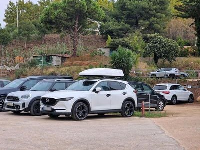 Gebraucht Mazda CX-5 Sports-Line 2018 Weiß SUV