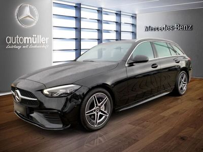 gebraucht Mercedes C200 d T AMG*AHK*LED*NAVI*WIDE*KAMERA*AMBEINTE*