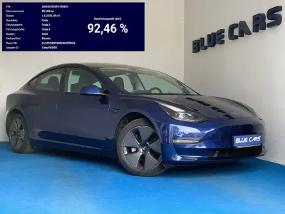 Gebraucht Tesla Model 3 366 kW (498 PS) 2022 Deep blue metallic Limousine