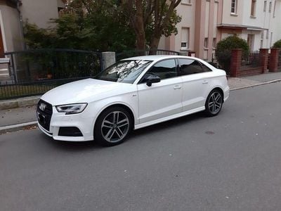 Usata Audi A3 S-Line 150 CV (110 kW) 2019 Bianco Berlina