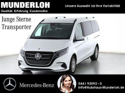 Bergkristallweiß metallic Gebraucht 2025 Mercedes V220 Style Van / Kleinbus | 61.900 € (Fairer Preis)
