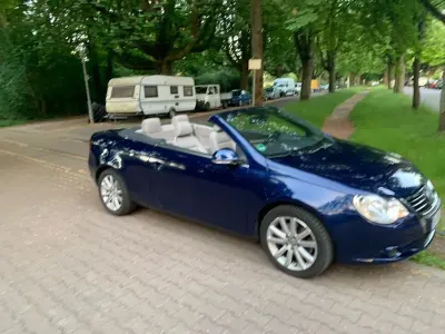 Gebraucht VW Eos 250 PS (183 kW) 2006 Blau Cabrio