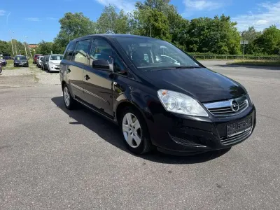Gebraucht Opel Zafira Edition 110 PS (80 kW) 2009 Schwarz Van / Kleinbus