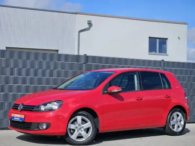 Używany VW Golf VI Team 103 KM (75 kW) 2010 Czerwony Hatchback