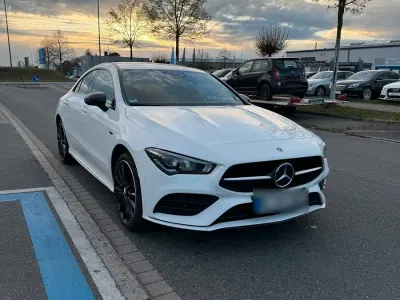 Gebraucht Mercedes CLA250 AMG line 218 PS (160 kW) 2021 Weiß Limousine