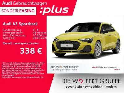 Gebraucht Audi A3 S-Line 272 PS (200 kW) 2025 Pythongelb metallic Limousine