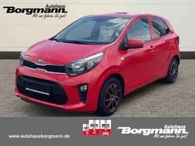 Gebraucht Kia Picanto 67 PS (49 kW) 2018 A2r) shiny red met. (rot Kleinwagen