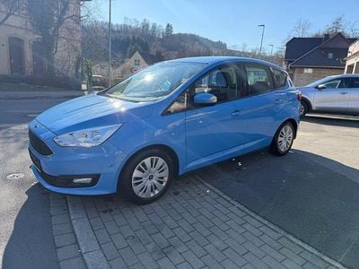 Gebraucht Ford C-MAX Cool & Connect 125 PS (91 kW) 2017 Blau Van / Kleinbus