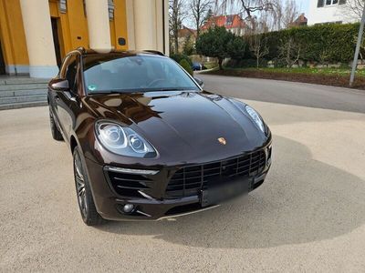 gebraucht Porsche Macan S Diesel Chrono Paket ACC, LED, Navi Leder