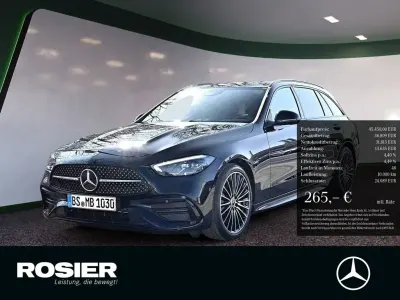 Gebraucht Mercedes C180 AMG line 170 PS (125 kW) 2026 Schwarz Limousine