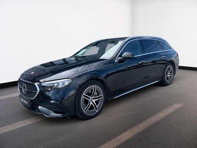 Gebraucht Mercedes E300 AMG 313 PS (230 kW) 2024 Metalliclack obsidianschwarz Kombi