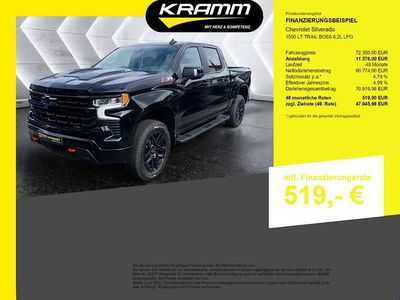 Schwarz Neu 2026 Chevrolet Silverado LT SUV | 72.350 € (Fairer Preis)