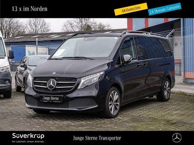 Schwarz Gebraucht 2023 Mercedes V300 Avantgarde Van / Kleinbus | 52.360 € (Superpreis)