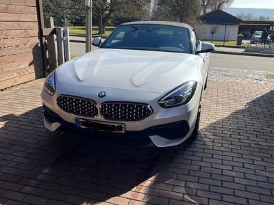 Gebraucht BMW Z4 Sport Line 197 PS (144 kW) 2020 Mineralweiss metallic (metallic) Cabrio