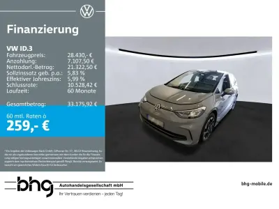 Gebraucht VW ID.3 Pro 150 kW (204 PS) 2024 Grau Kleinwagen