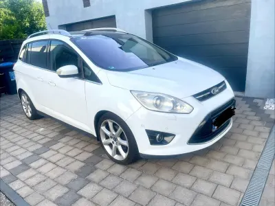 Gebraucht Ford Grand C-Max Titanium 150 PS (110 kW) 2012 Weiß Van / Kleinbus