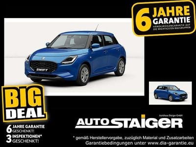 Neu Suzuki Swift Club 83 PS (61 kW) 2025 Frontier blue pearl metallic Kleinwagen