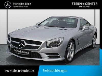 Gebraucht Mercedes SL350 AMG 306 PS (225 kW) 2014 Silber Cabrio