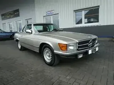 Gebraucht Mercedes SL500 245 PS (180 kW) 1985 Silber Cabrio