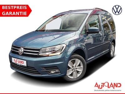 Gebraucht VW Caddy Comfortline 125 PS (91 kW) 2016 Grün Van / Kleinbus
