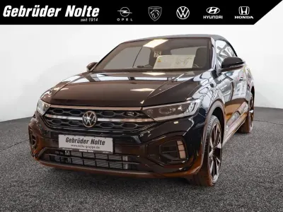 Gebraucht VW T-Roc Cabriolet R-line 150 PS (110 kW) 2026 Schwarz Cabrio